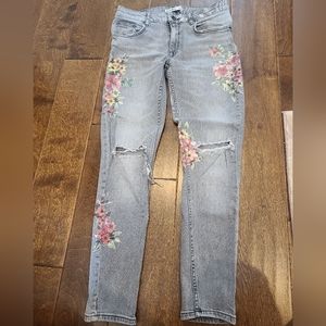 Zara cropped jeans